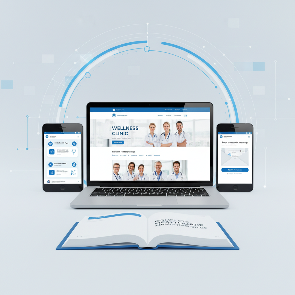 Healthcare location page content strategy guide showing city-specific copy framework, local FAQ sections, and conversion-optimized layout for multiple service areas